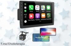 Transforma tus viajes con la Radio Coche de 9 Pulgadas, CarPlay y Android Auto a un precio loco ¡Aprovecha este ofertón limitado antes que se agote!