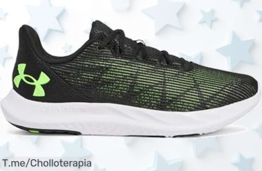 Zapatillas UA Charged Speed Swift: ¡Estilo y velocidad que te harán brillar! Aprovecha este ofertón único, elige tu talla y corre hacia el éxito antes de que se acaben