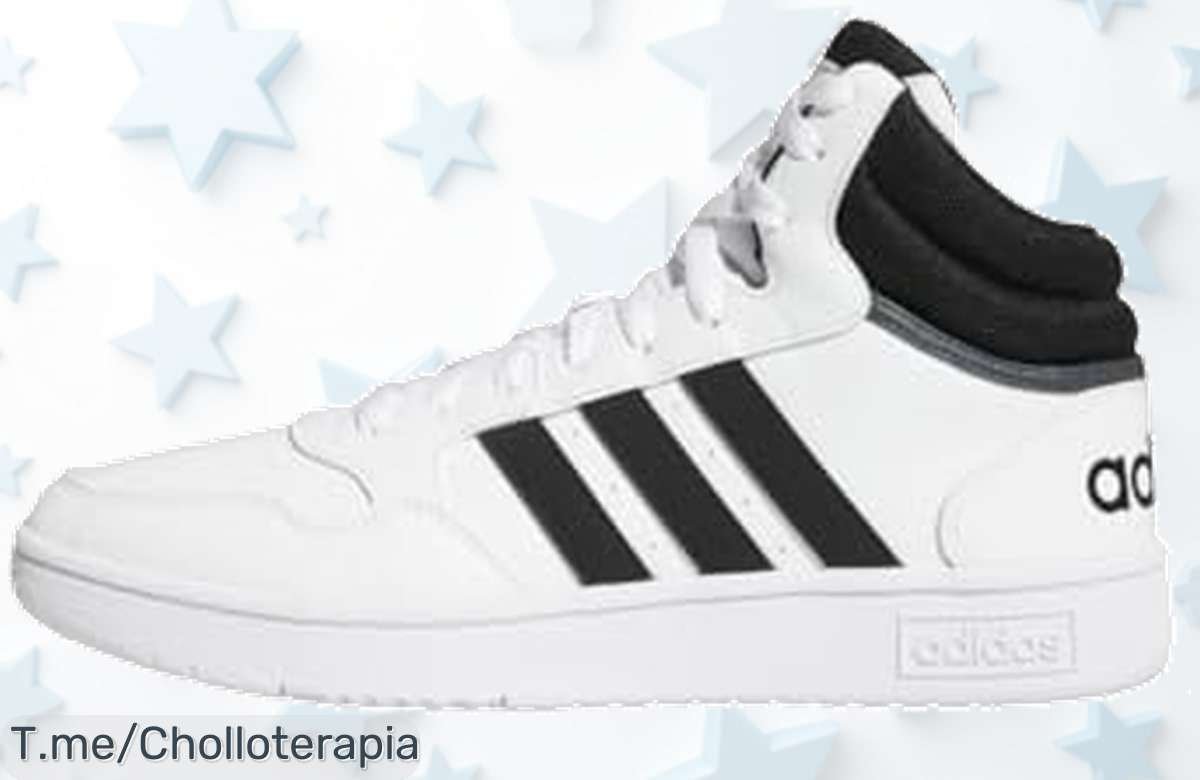 Adidas Hoops 3.0 Mid: El super chollo que buscabas con comodidad increíble y estilo clásico ¡Compra ya antes de que se agoten, esta oferta nunca se repite!