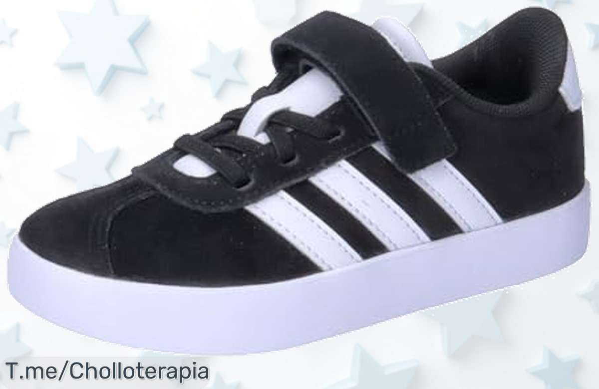 Adidas VL Court 3.0: Super Chollo con diseño clásico y ajuste perfecto, tus peques brillarán en cada paso. ¡Hazte con ellas ya antes de que se agoten!
