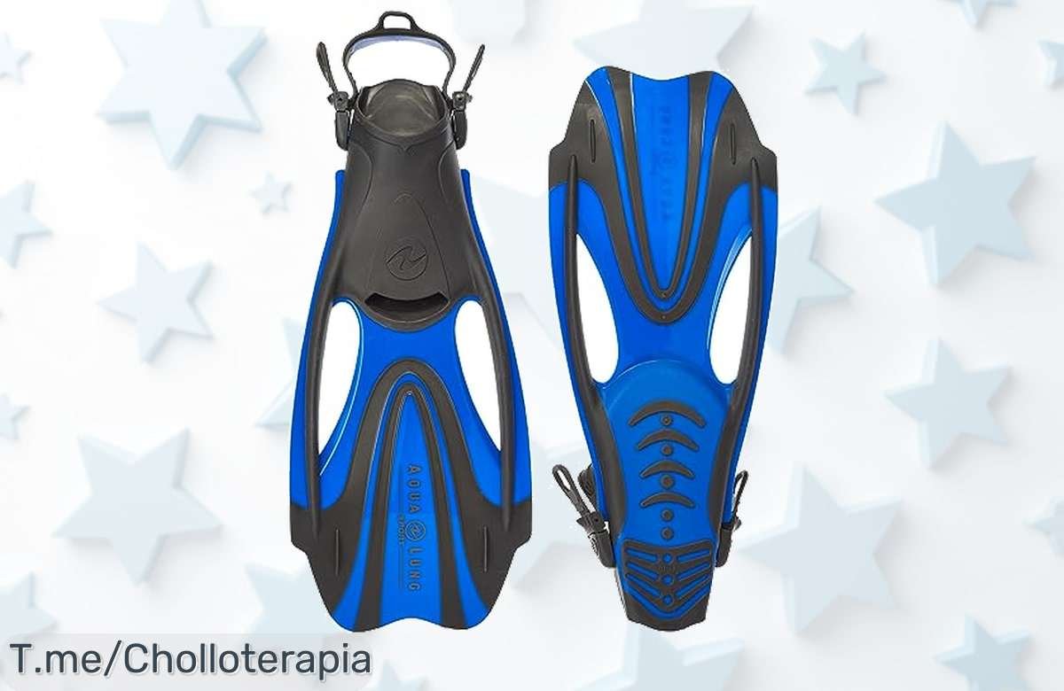 Aletas Aqua Lung Zinger a un precio loco: ligeras y prácticas para tus aventuras acuáticas. ¡No dejes pasar este ofertón limitado que hará tu verano inolvidable!