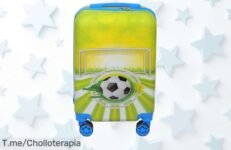 Aprovecha el ofertón de la maleta cabina MARKTOMI con ruedas 360º para tus aventuras, colores divertidos y precio loco ¡Compra ya antes que se agote!