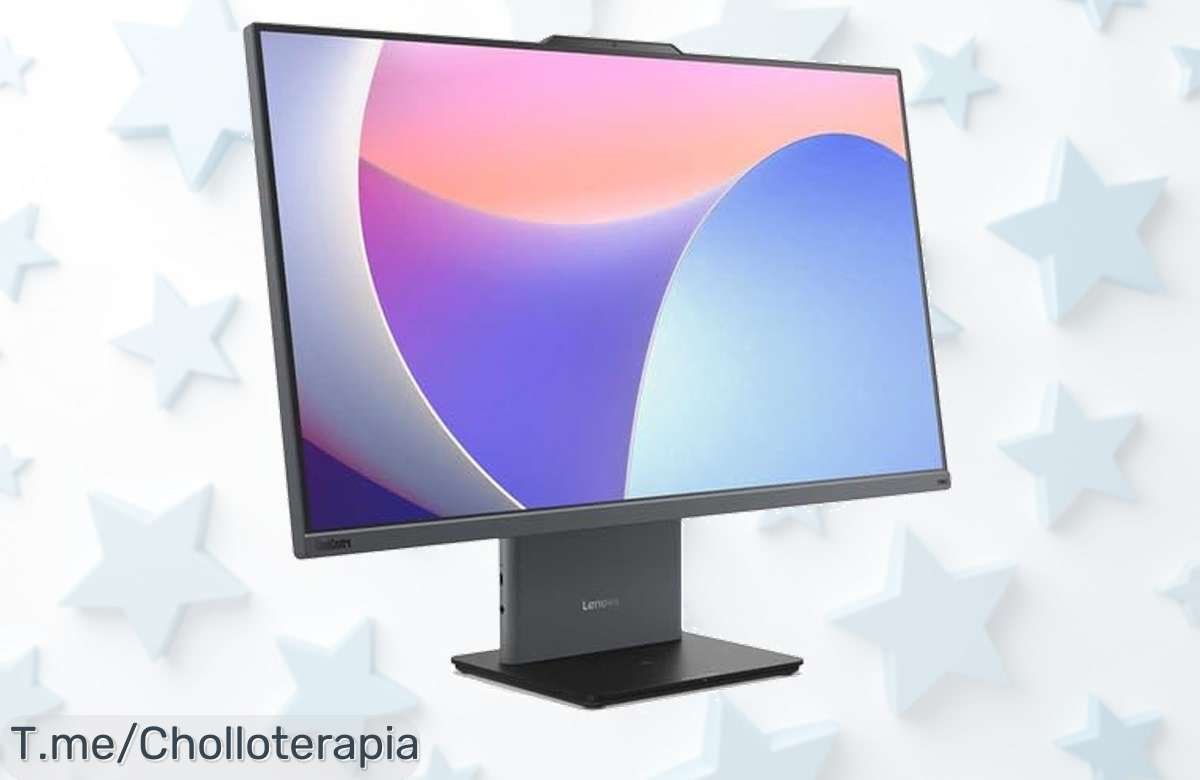 ¡Aprovecha el super chollo del Lenovo All in One 12SD0008SP! Funcional y multicolor, calidad garantizada a un precio loco. ¡Compra ya antes de que vuele esta oferta limitada!