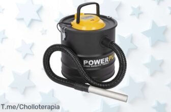 Aprovecha el super chollo del aspirador-soplador de cenizas 1600W PowerPlus POWX3013 y acelera tu limpieza con esta oferta única, ¡compra ahora antes de que se agote!