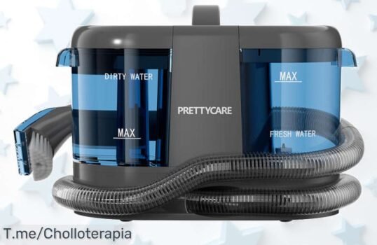 Aspiradora PrettyCare PC808: el super chollo que limpia y aspira en un solo paso ¡Deshazte de la suciedad ahora mismo! Aprovecha esta oferta limitada y compra ya antes de que se agote