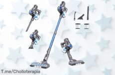 Aspiradora inalámbrica Greenote: ¡potencia brutal y limpieza fácil en tus manos! Aprovecha el super chollo con un precio loco ¡Hazla tuya antes de que se acabe!