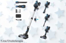Aspiradora sin cable INSE: potencia mágica de 15KPa y depósito gigante, ¡solo por tiempo limitado! No te pierdas este ofertón increíble, compra ya antes de que se agote