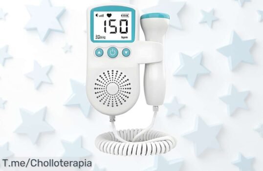 Atención futuros papás, consigue el monitor de frecuencia cardiaca fetal más avanzado del mercado a un precio loco y cuida de tu bebé como nunca antes ¡Aprovecha este ofertón ya!