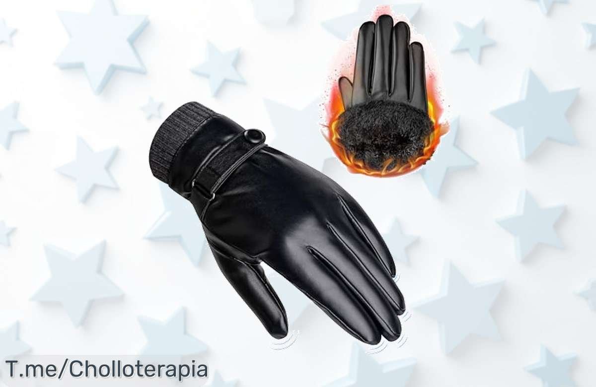 Atrapa el frío con los guantes CAOZITOU: calidez, estilo y uso fácil del móvil en un solo producto. No pierdas esta oferta única, ¡compra ya antes de que se agoten!