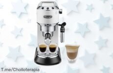 Atrapa el sabor de Italia en casa con la De'Longhi Dedica: espresso digno de un barista ¡No te pierdas este ofertón! Usa tu descuento y actúa ya, unidades limitadas