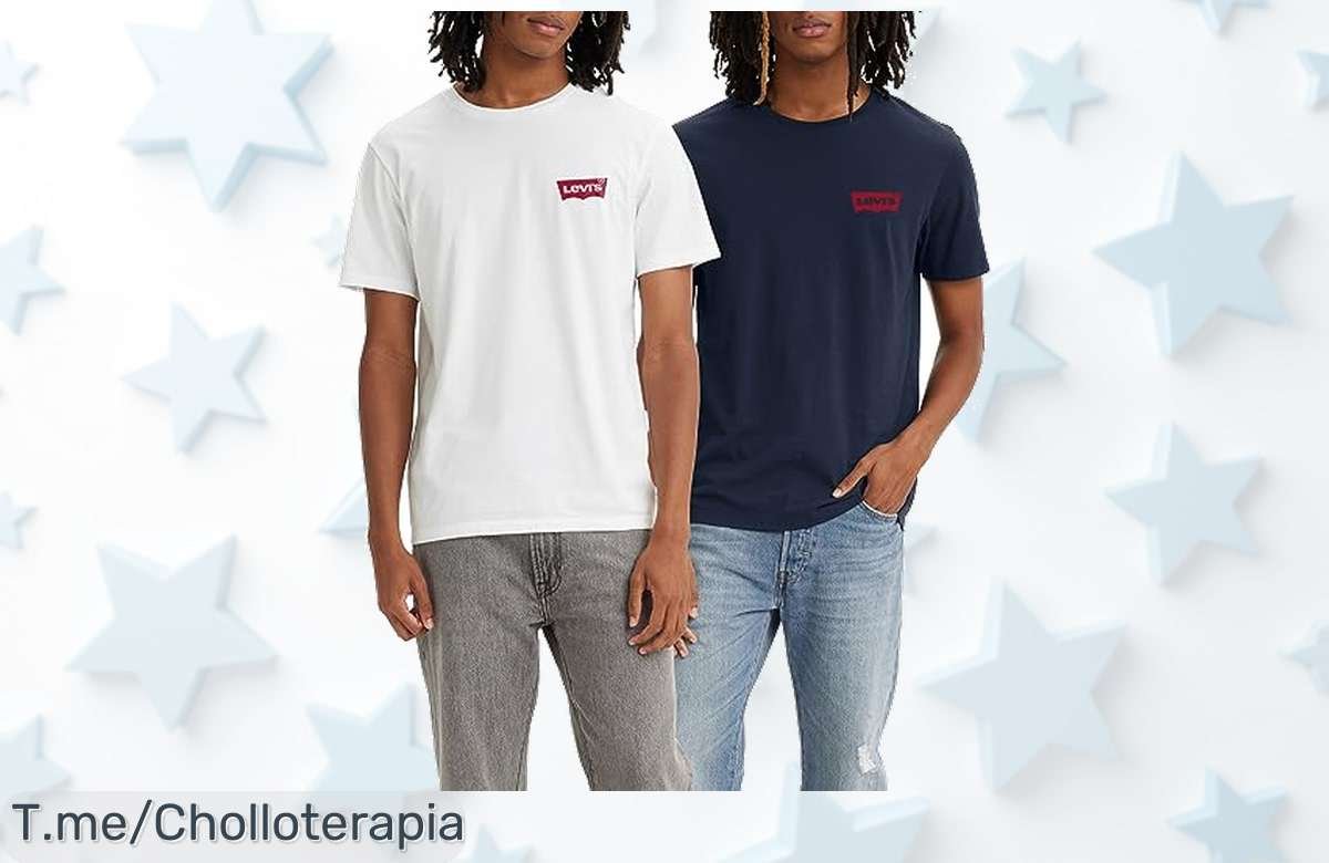 ¡Atrapa el super chollo de las camisetas Levi’s 2Pack y brilla con estilo! La oferta es limitada, no te quedes sin ellas. ¡Compra ya antes que se agoten!