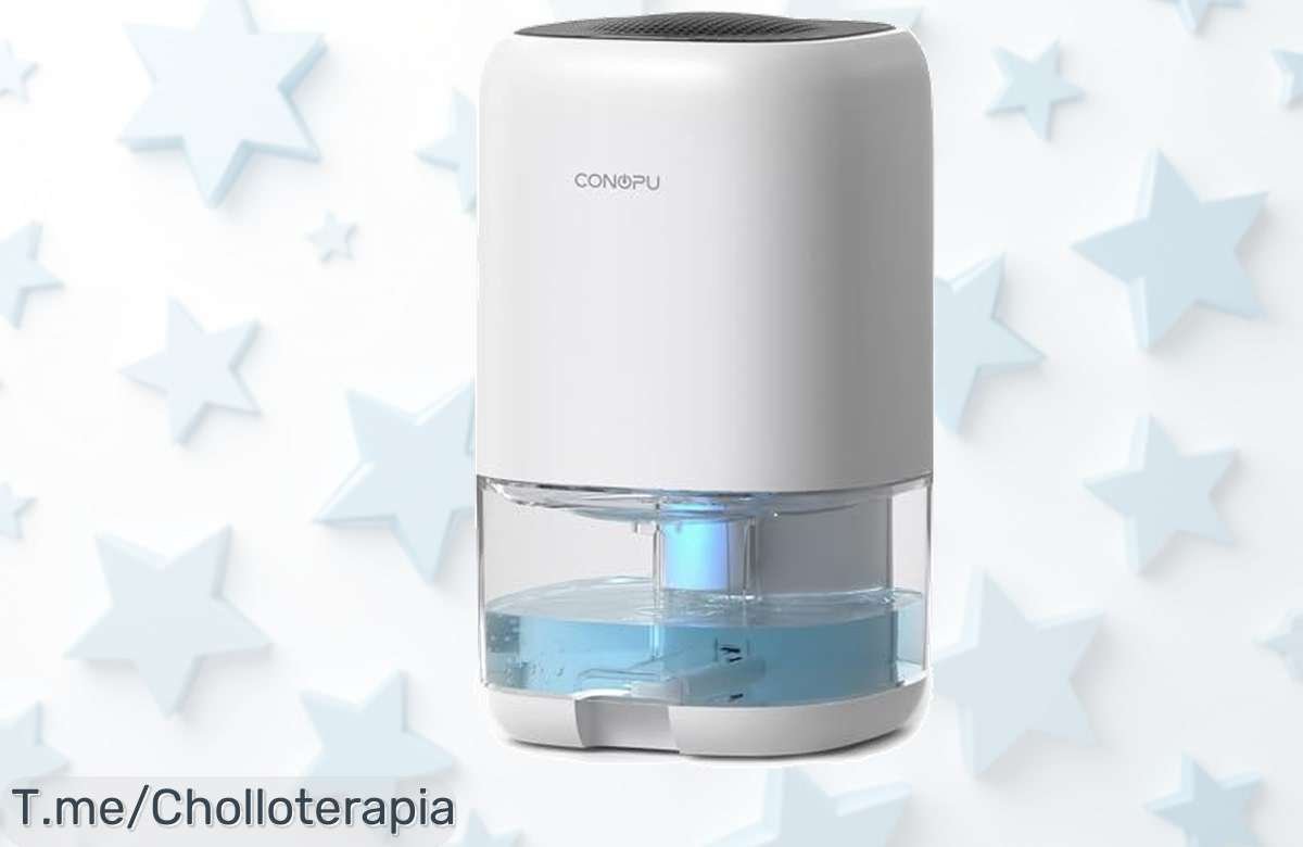 Atrapa este ofertón: Deshumidificador Silencioso CONOPU, elimina hasta 450 ml de humedad diaria y transforma tu hogar. ¡Compra ahora antes que se agote esta ganga!