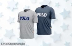 Atrapa este ofertón: Pack 2 Camisetas POLO de algodón reciclado, calidad top y verano listo, solo por un precio loco ¡Apresúrate antes que vuelen!