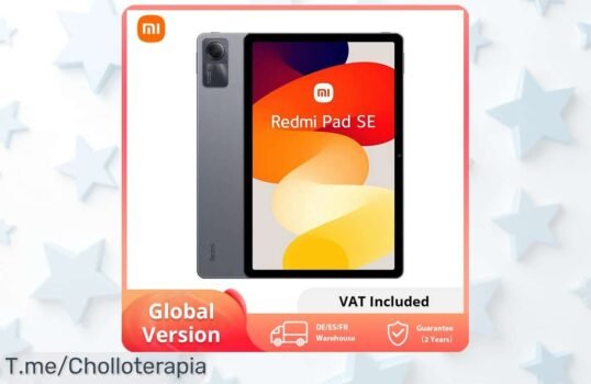 Atrapa la Xiaomi Redmi Pad SE en un ofertón nunca visto, pantalla 11 FHD a 90Hz y batería de larga duración ¡Aprovecha este super chollo antes que se agote!