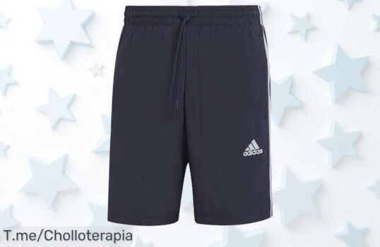 Atrapa la esencia del movimiento con los shorts adidas Aeroready: diseño clásico y ajuste perfecto ¡Hazte ya con este chollo imperdible antes de que se acaben!