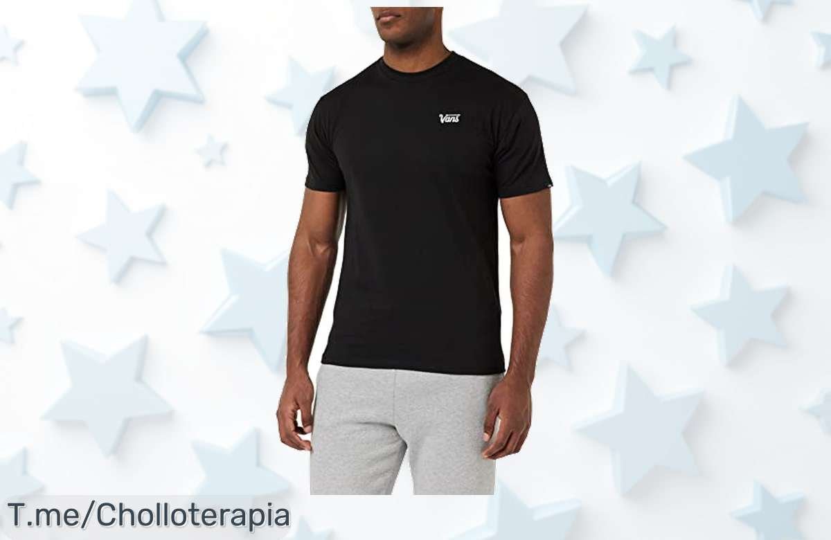 Atrapa miradas con la camiseta Vans Mini Script, el estilo clásico que necesitas ¡super chollo! Calidad insuperable a un precio loco. Consíguela antes de que se agote y brilla hoy mismo.