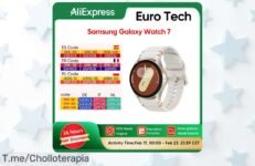 Atrévete a brillar con el Samsung Galaxy Watch 7: Monitorea tu salud y controla tu GPS ¡con un descuento brutal! Aprovecha este super chollo antes de que se acabe