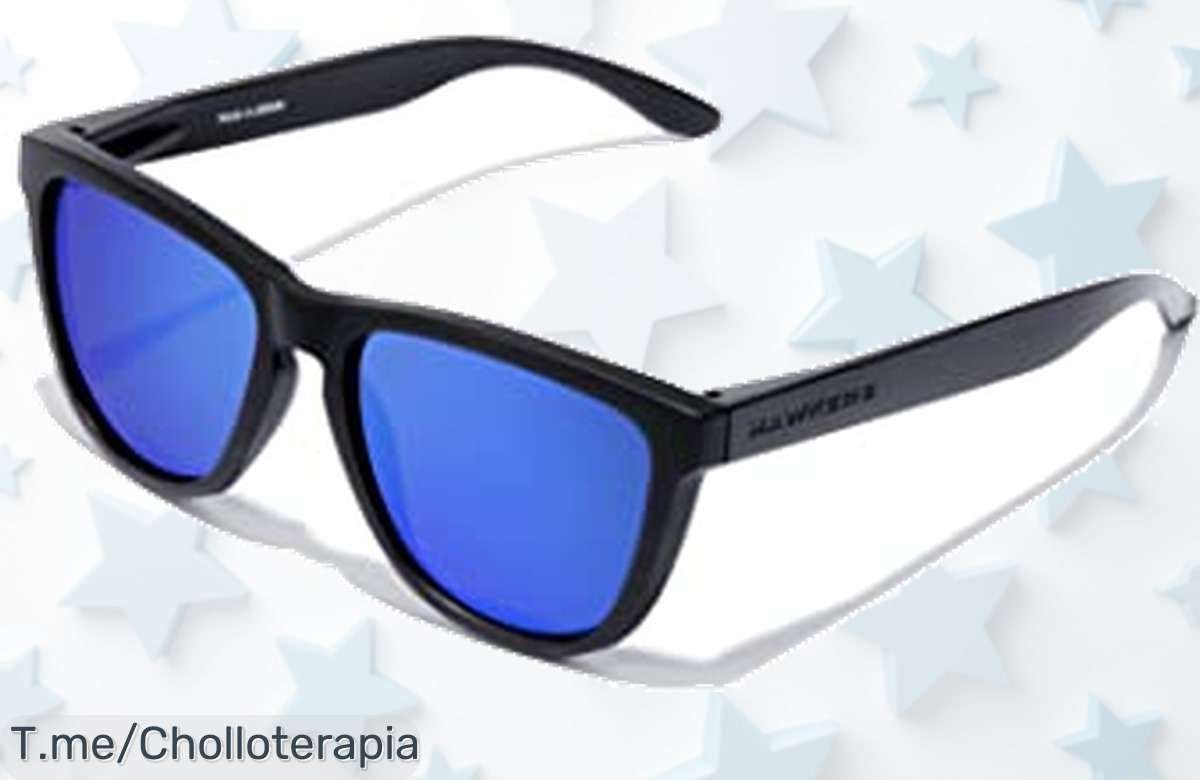 Atrévete a brillar con las HAWKERS ONE POLARIZED, lentes modernos y vibrantes que realzan tu estilo. ¡Aprovecha este super chollo antes de que se agoten!