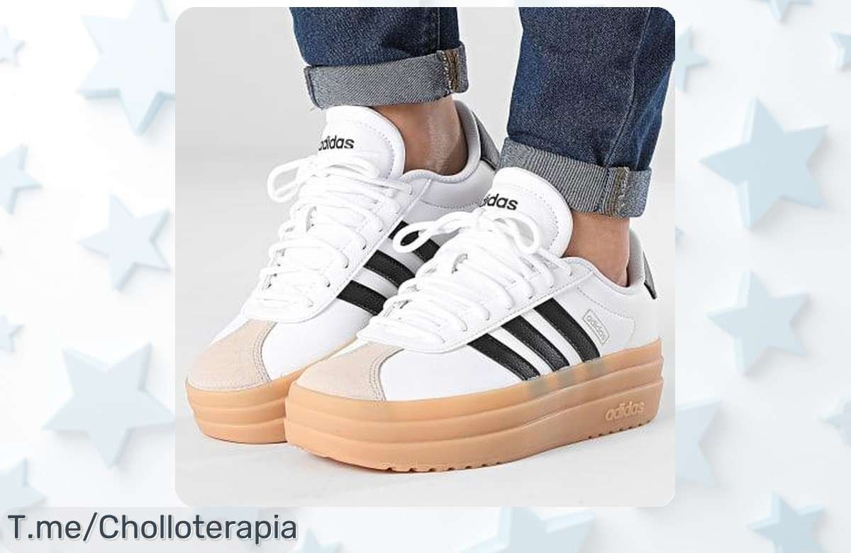 Atrévete a brillar con las Zapatillas Adidas W-Court Bold, ¡con un diseño único y energía en cada paso! Aprovecha este ofertón irrepetible antes de que se agoten.