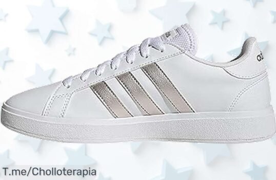 Atrévete a brillar con las adidas Grand Td, elegancia y durabilidad en cada paso Aprovecha este super chollo antes de que se agoten; ¡tu momento es ahora!