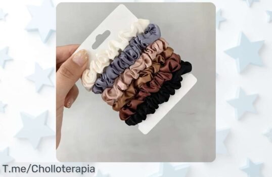 Atrévete a brillar con los elegantes coleteros de satén, un super chollo que realzará tu estilo y se agotarán rápido ¡No te quedes sin el tuyo!