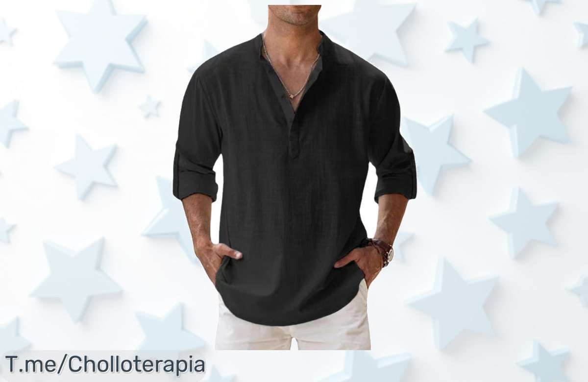 Atrévete a brillar este verano con nuestras camisas hawaianas de algodón y lino, un super chollo que no puedes dejar pasar. ¡Compra ya antes de que se agoten!