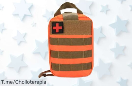 Aventura segura con nuestra bolsa de primeros auxilios militar, resistente y completa Oferta única a precio loco: ¡compra ya antes de que se agote!