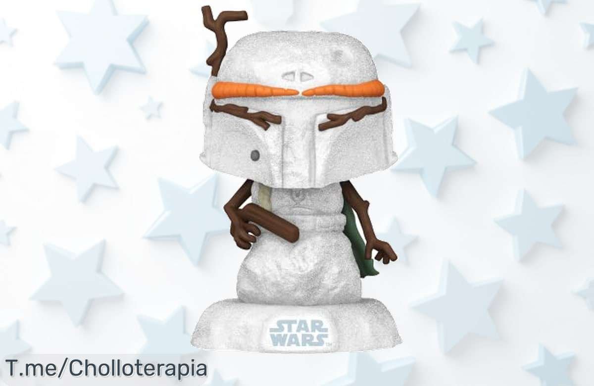 Boba Fett en versión muñeco de nieve: La figura exclusiva que encantará tu colección a precio loco. ¡Aprovecha este ofertón y consíguelo antes de que se agote!