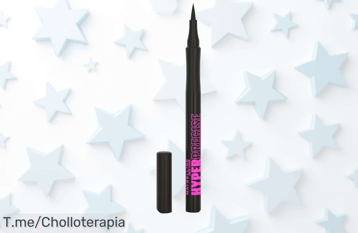 Brilla como nunca con el Maybelline Hyper Precise Allday Liner, un delineador resistente al agua y ahora a precio loco. ¡No dejes pasar esta oferta increíble!