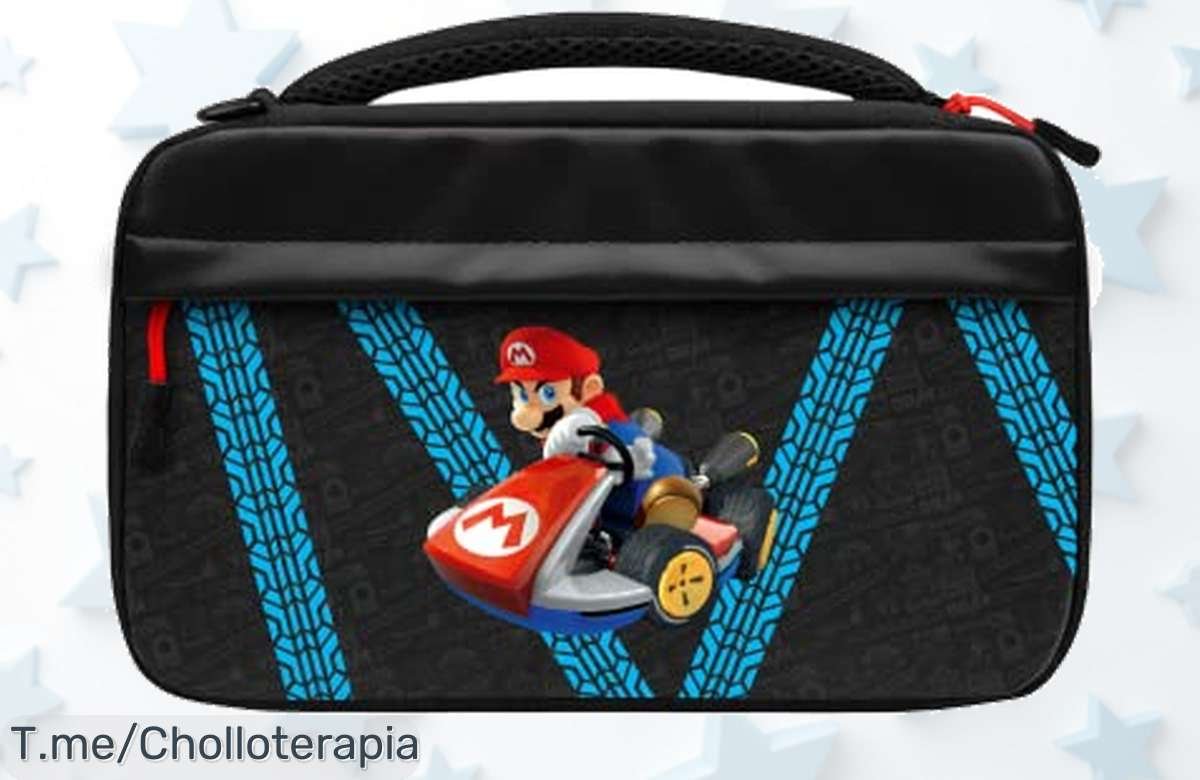 Brilla en la oscuridad con el PDP Funda Messenger GLOW para Nintendo Switch, ¡super chollo que lleva tu juego al siguiente nivel! Stock limitado, aprovecha esta oferta antes de que se agote.