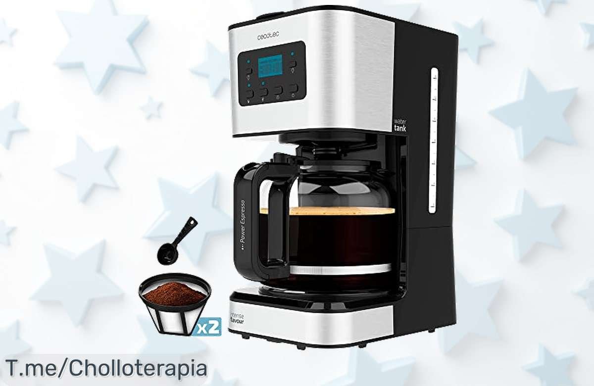 Cafetera Cecotec Coffee 66 Smart Plus: Despierta tus mañanas con café caliente y aroma increíble. ¡Aprovecha este super chollo antes de que se agote!