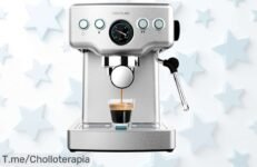 Cafetera Express Cecotec Barista Power: disfruta de un espresso delicioso con potencia increíble y sorprende a todos ¡Aprovecha este ofertón antes que se agote!