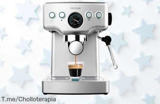 Cafetera Express Cecotec Barista Power: disfruta de un espresso delicioso con potencia increíble y sorprende a todos ¡Aprovecha este ofertón antes que se agote!