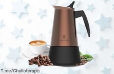 Cafetera Piccolina 400 Bronze a Precio de Ganga: Prepara Café Soñado en Minutos y Disfruta un Sabor Intenso ¡Aprovecha este Ofertón, las Unidades Vuelan!