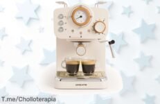 ¡Cafetera express mate a presión de 20 bar en oferta única! Prepara un café delicioso y aprovecha este chollazo ¡Date prisa, unidades limitadas y descuento brutal!