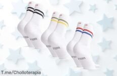Calcetines de Deporte Performance Crew: Confort increíble y acolchado que cuida tus pies a un precio loco ¡Compra ahora, oferta limitada, no te lo pierdas!