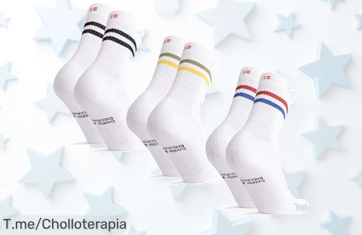 Calcetines de Deporte Performance Crew: Confort increíble y acolchado que cuida tus pies a un precio loco. ¡Compra ahora, oferta limitada, no te lo pierdas!