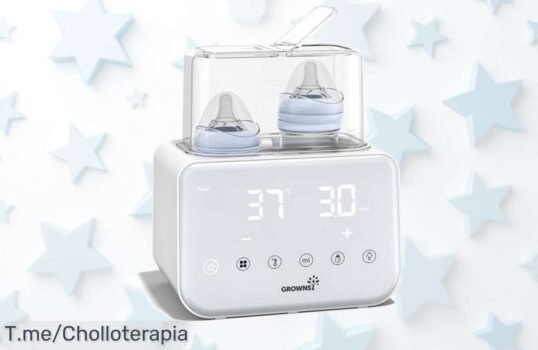 Calentador Mágico: Leche lista en 3 minutos con esterilizador y descongelador, un súper chollo para tu bebé ¡Compra ya antes de que se acabe esta oferta única!