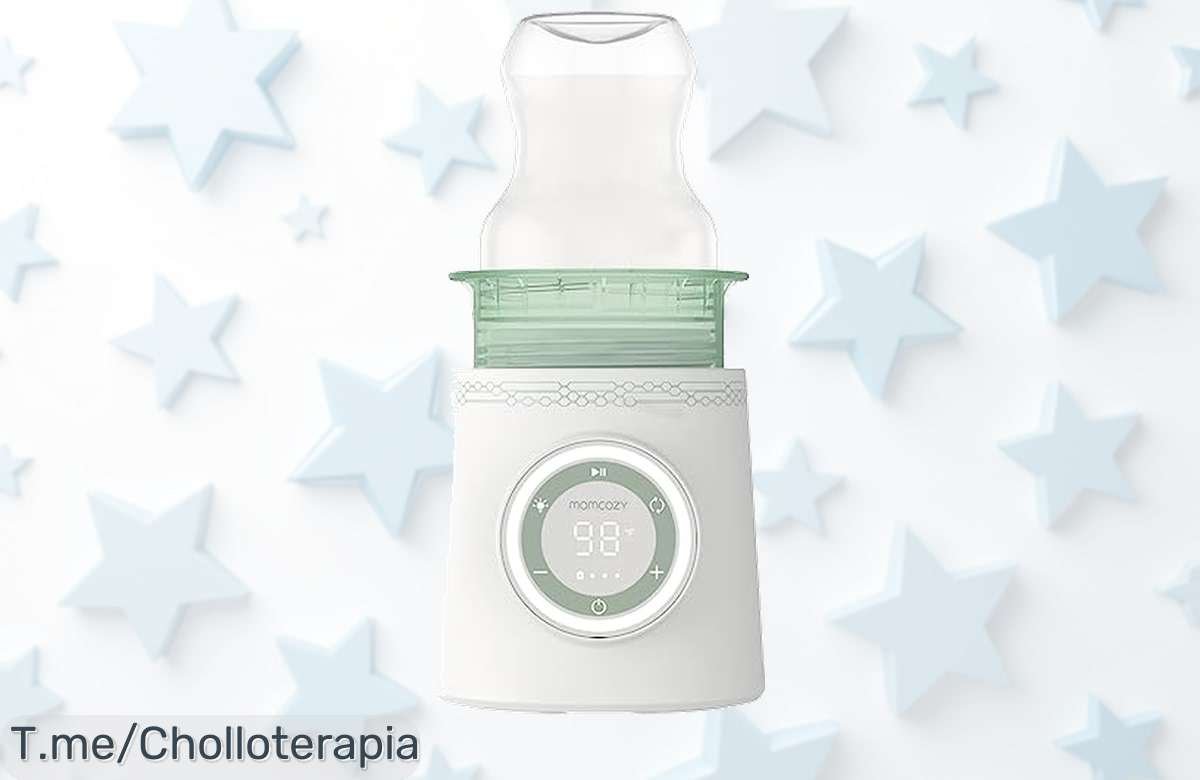 Calienta biberones portátil a velocidad mágica en solo 2 minutos, compatible con todas las marcas. ¡No dejes pasar este ofertón único y llévate el tuyo ya!