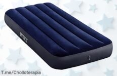 Cama inflable Intex a precio loco: ¡Listo en 2,30 minutos y aguanta hasta 136 kg! Aprovecha este super chollo para descansar y divertirte ¡Compra ya antes que se agote!