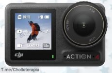 Cámara DJI Osmo Action 4 a precio loco: captura cada aventura en 4K y estabilización 360º ¡No te quedes sin la tuya, las unidades vuelan! compra ahora o lamenta después