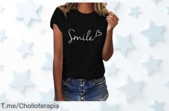 Camiseta Blanca Básica A Precio Loco: ¡Súper Chollo Solo Hoy! Estilo Único Para Primavera Y Verano, No Dejes Pasar Este Ofertón Antes Que Se Agote ¡Compra Ya!