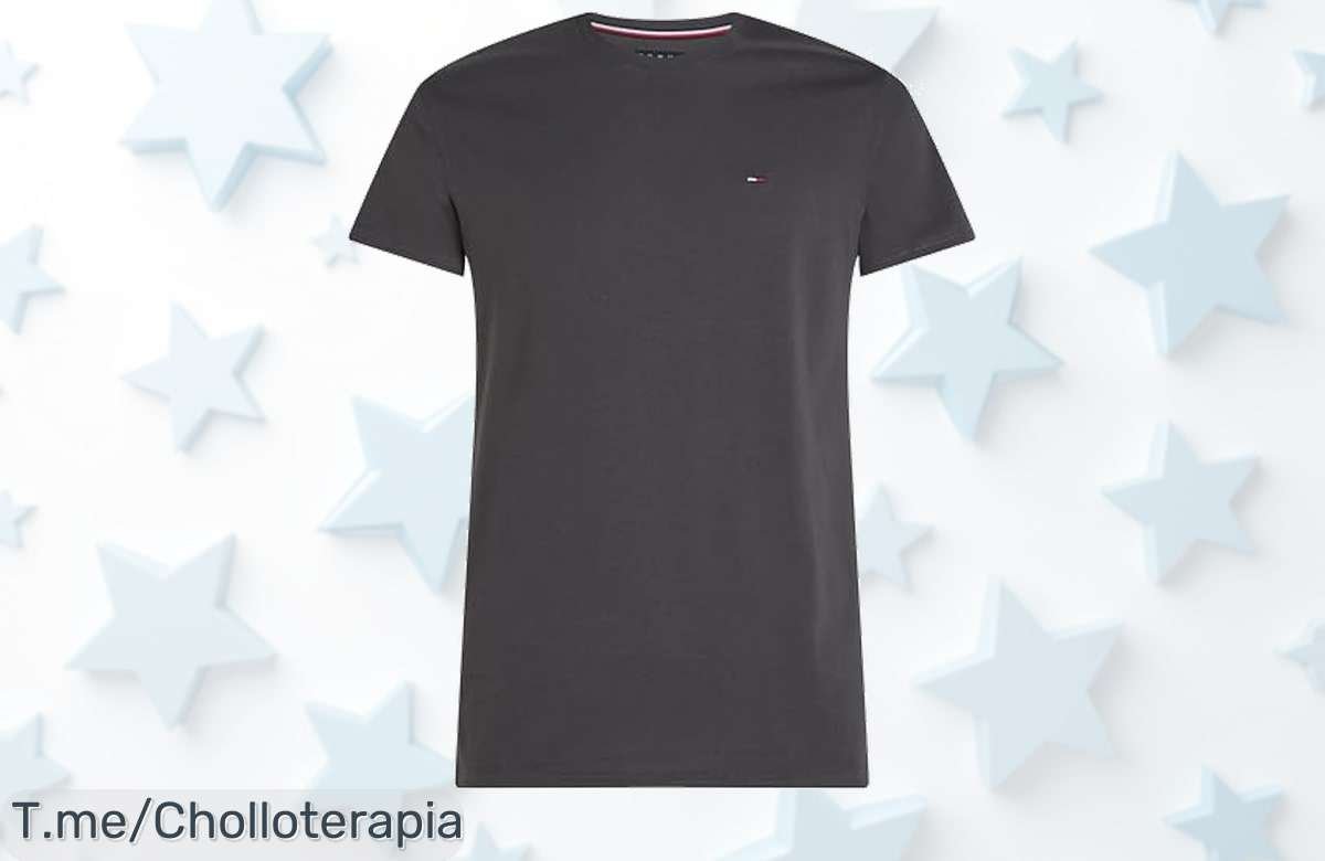 Camiseta Tommy Jeans a precio loco, estilo único y perfecta para cualquier ocasión. No dejes escapar este ofertón limitado, ¡hazla tuya antes de que se acabe!