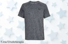 Camiseta Under Armour Ua Tech 20 a precio loco: ligera y transpirable para correr, siente la libertad en cada paso ¡Apresúrate, las unidades vuelan!