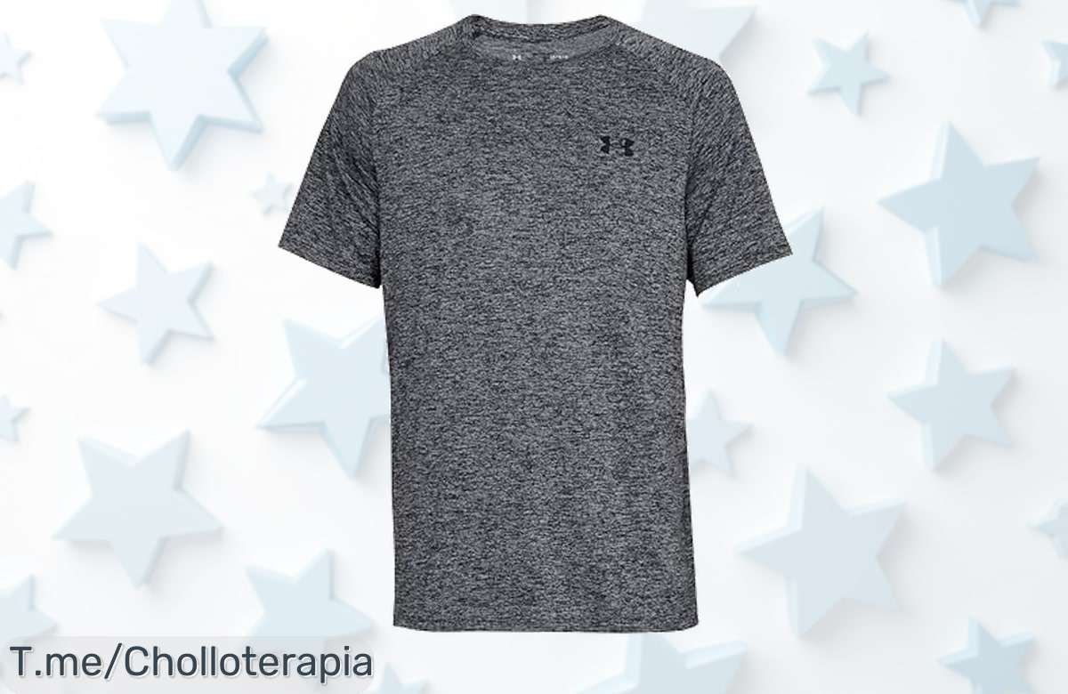 Camiseta Under Armour Ua Tech 2.0 a precio loco: ligera y transpirable para correr, siente la libertad en cada paso. ¡Apresúrate, las unidades vuelan!