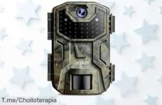 Captura tus aventuras con la iZEEKER Cámara de Caza a un precio loco, 32MP y visión nocturna sin brillo ¡Aprovecha este super chollo antes que se agote!