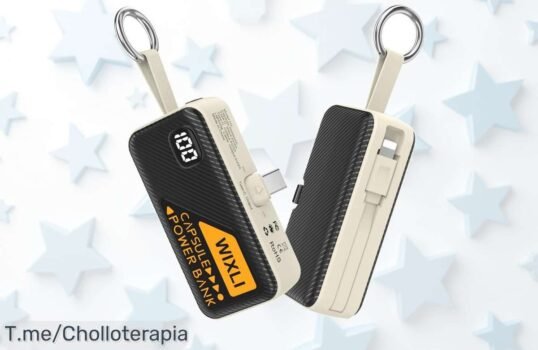 Cargador portátil super chollo para tu iPhone 15 y 16: ¡10 veces más energía en tu bolsillo! Aprovecha esta oferta nunca vista y llévatelo ya antes de que se agote