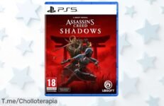 Caza de aventuras con Assassins Creed Shadow para PS5 a un precio loco, ¡no te pierdas este super chollo! Llévatelo ya antes de que se agote, la acción te espera
