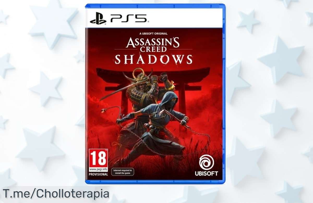 Caza de aventuras con Assassins Creed Shadow para PS5 a un precio loco, ¡no te pierdas este super chollo! Llévatelo ya antes de que se agote, la acción te espera.
