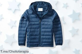 Chaquetón de aventura para niños: super chollo impermeable y ligero que garantiza diversión sin importar el clima ¡No te lo pierdas, la oferta es limitada!